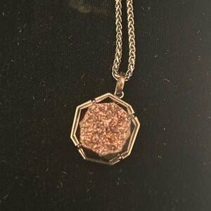 Kendra Scott Rose Gold Pendant Necklace
